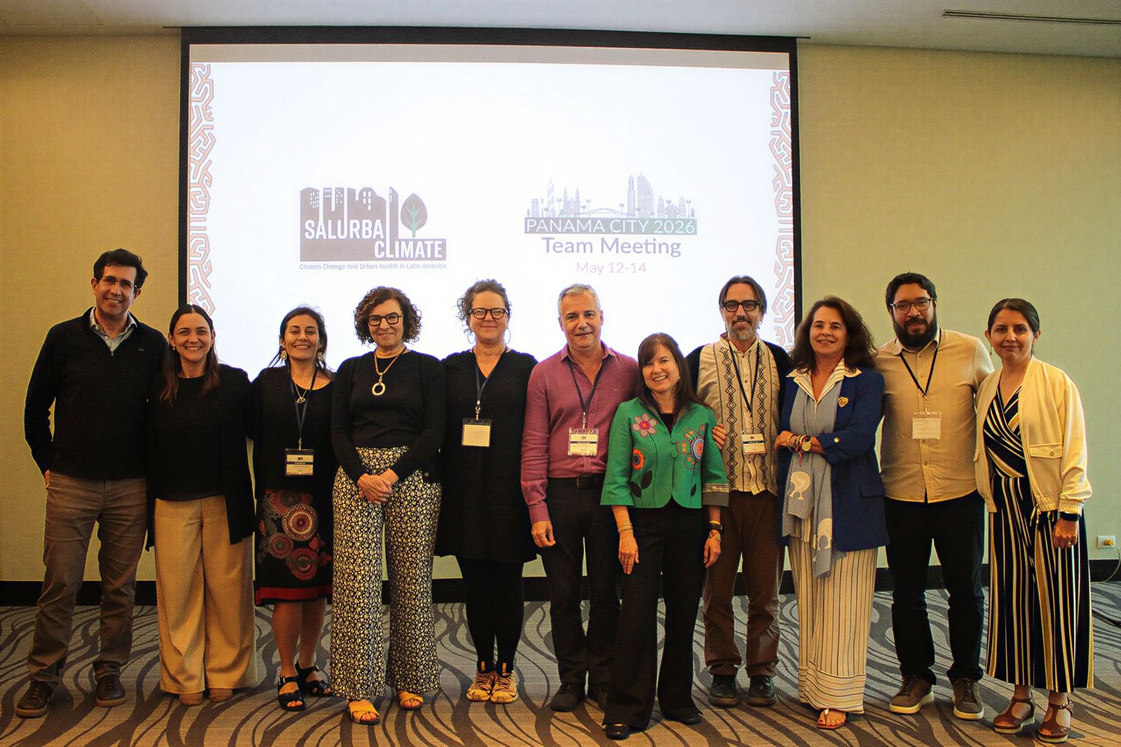 SALURBAL-Climate team members at a team meeting