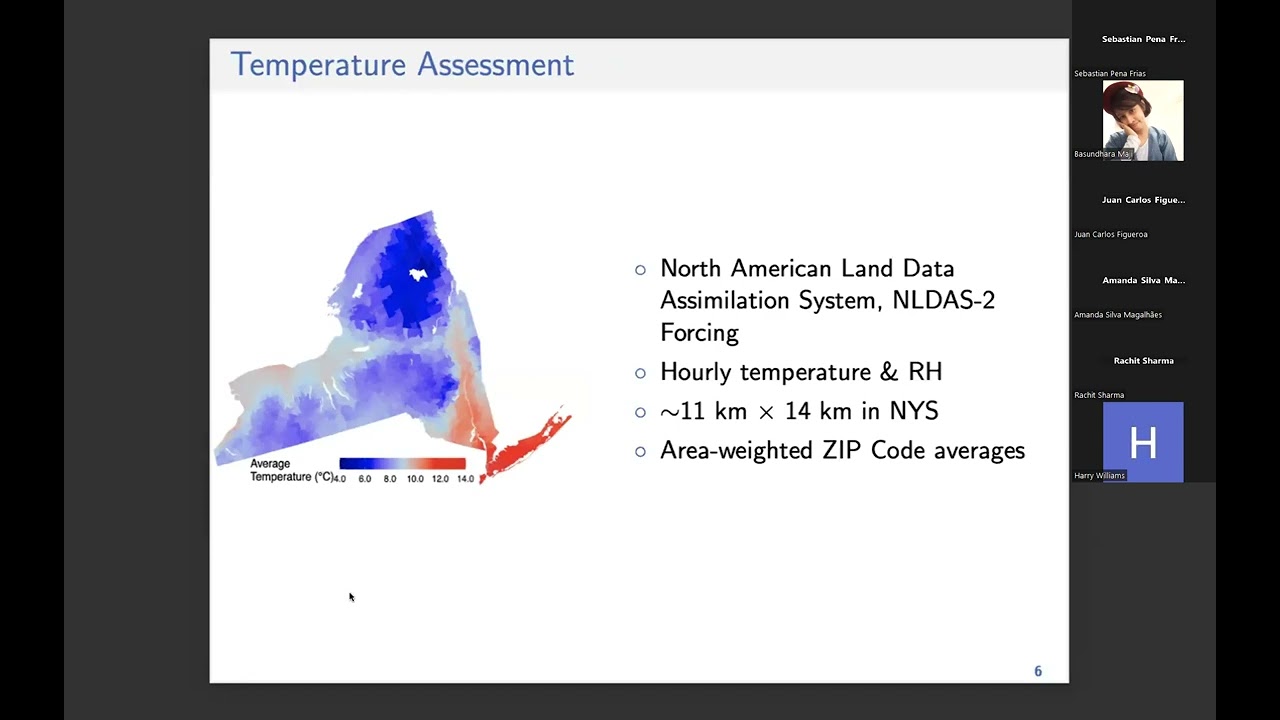 Dr. Marianthi-Anna Kioumourtzoglou - Heat Impacts on the Health of New York State Residents